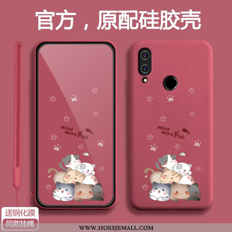 Hoesje Xiaomi Redmi 7 Spotprent Super Zacht All Inclusive Hoes Bescherming Blauwe