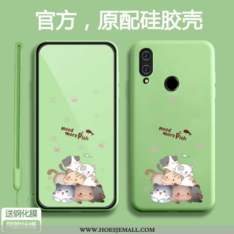 Hoesje Xiaomi Redmi 7 Spotprent Super Zacht All Inclusive Hoes Bescherming Blauwe