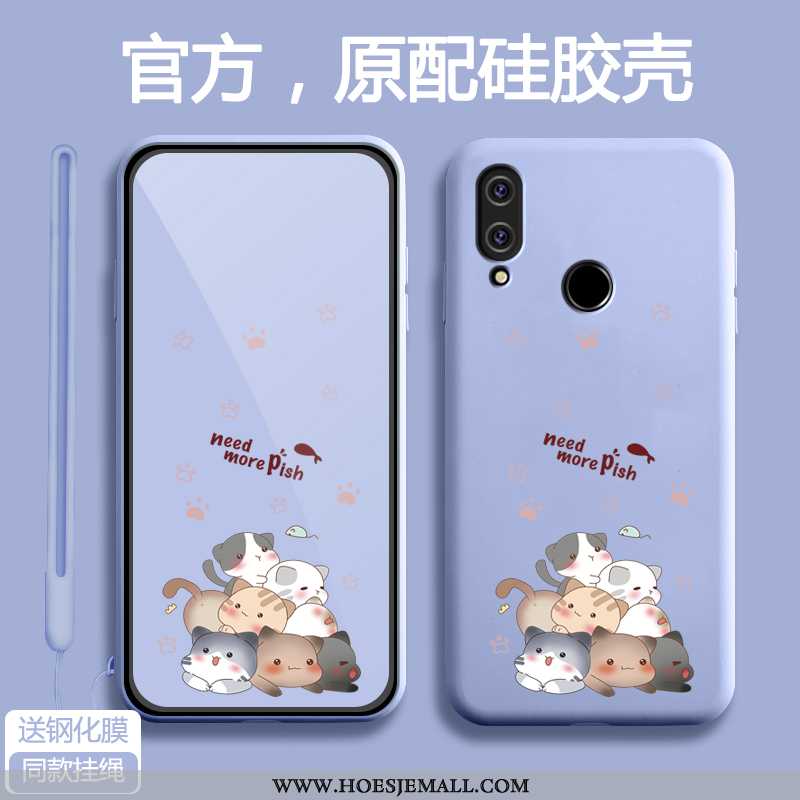 Hoesje Xiaomi Redmi 7 Spotprent Super Zacht All Inclusive Hoes Bescherming Blauwe