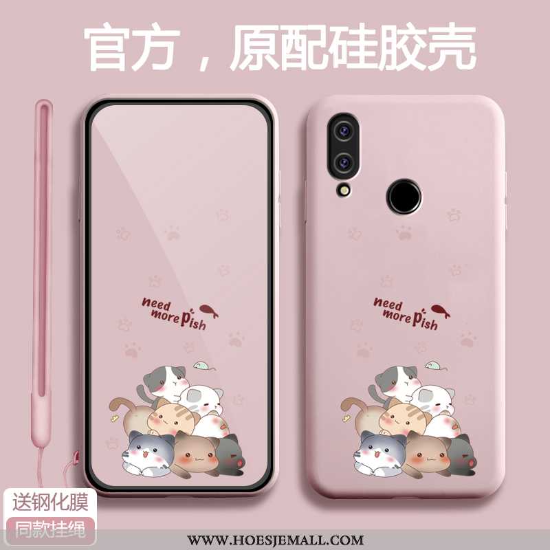 Hoesje Xiaomi Redmi 7 Spotprent Super Zacht All Inclusive Hoes Bescherming Blauwe