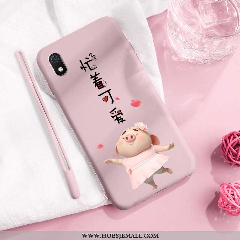 Hoesje Xiaomi Redmi 7a Dun Zacht Mobiele Telefoon Super Lovers Hoes Rood