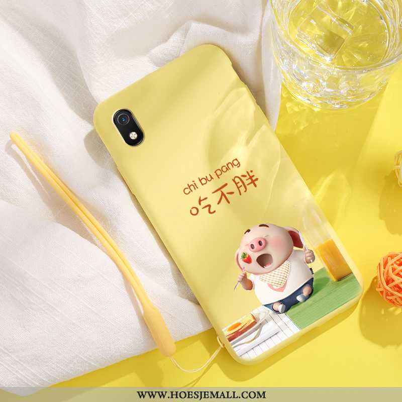 Hoesje Xiaomi Redmi 7a Dun Zacht Mobiele Telefoon Super Lovers Hoes Rood