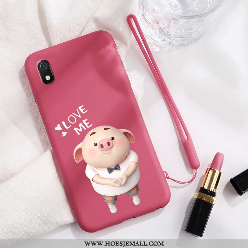 Hoesje Xiaomi Redmi 7a Dun Zacht Mobiele Telefoon Super Lovers Hoes Rood