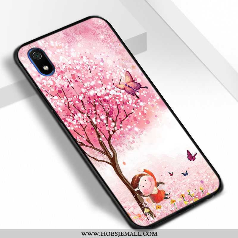 Hoesje Xiaomi Redmi 7a Trend Zacht Zwart Bescherming Hoes Mobiele Telefoon Zwarte