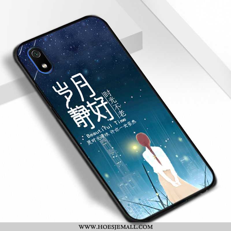 Hoesje Xiaomi Redmi 7a Trend Zacht Zwart Bescherming Hoes Mobiele Telefoon Zwarte