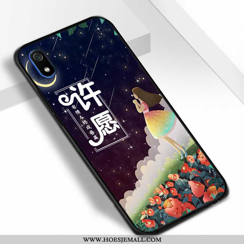 Hoesje Xiaomi Redmi 7a Trend Zacht Zwart Bescherming Hoes Mobiele Telefoon Zwarte