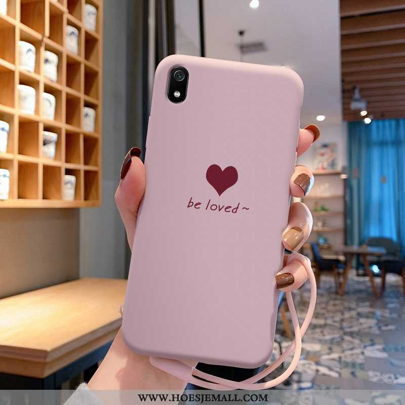 Hoes Xiaomi Redmi 7a Zacht Siliconen Lovers Hoesje Super Roze Groen