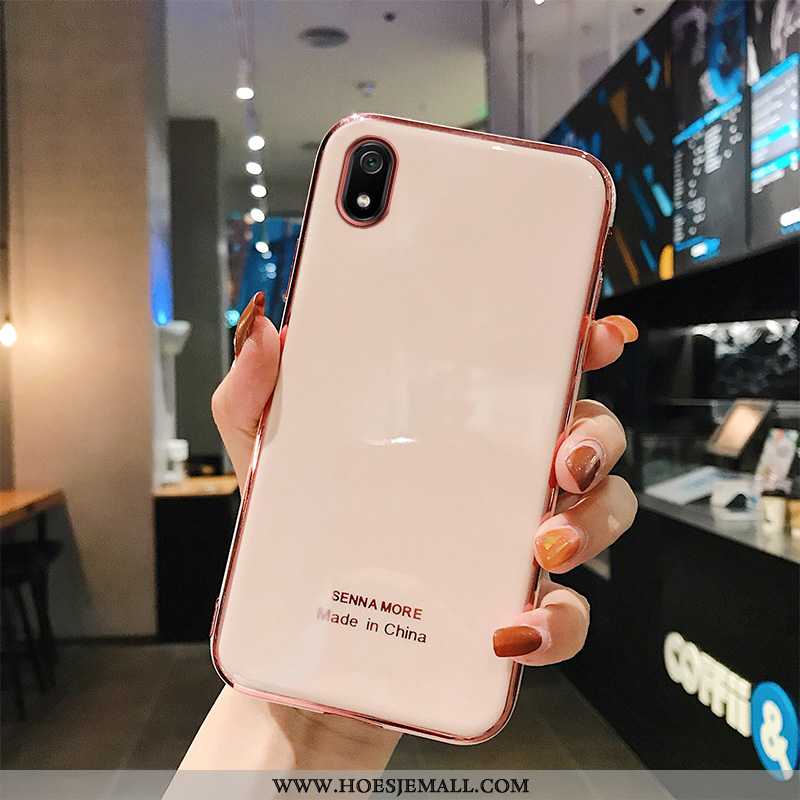 Hoes Xiaomi Redmi 7a Zacht Skärmskydd Bescherming Anti-fall Mini Hoesje Eenvoudige Groen