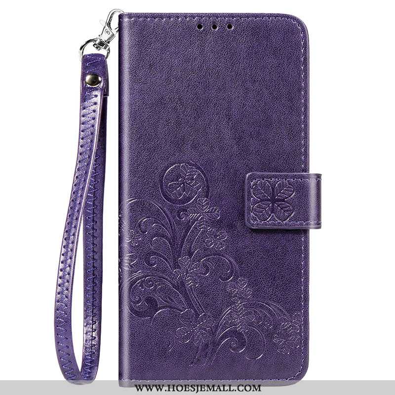 Hoesje Xiaomi Redmi 8 Zacht Siliconen Bescherming Clamshell Mobiele Telefoon Mini Rood Purper