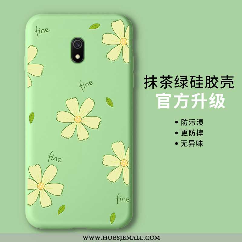 Hoesje Xiaomi Redmi 8a Persoonlijk Scheppend Hoes Zacht Dun Trend Anti-fall Groen