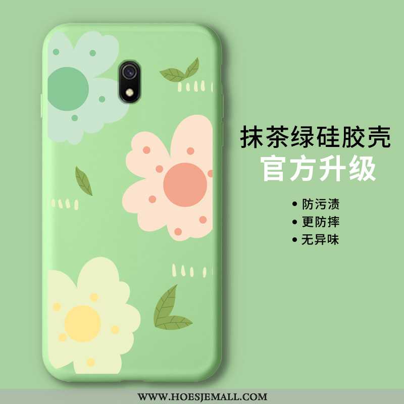 Hoesje Xiaomi Redmi 8a Persoonlijk Scheppend Hoes Zacht Dun Trend Anti-fall Groen