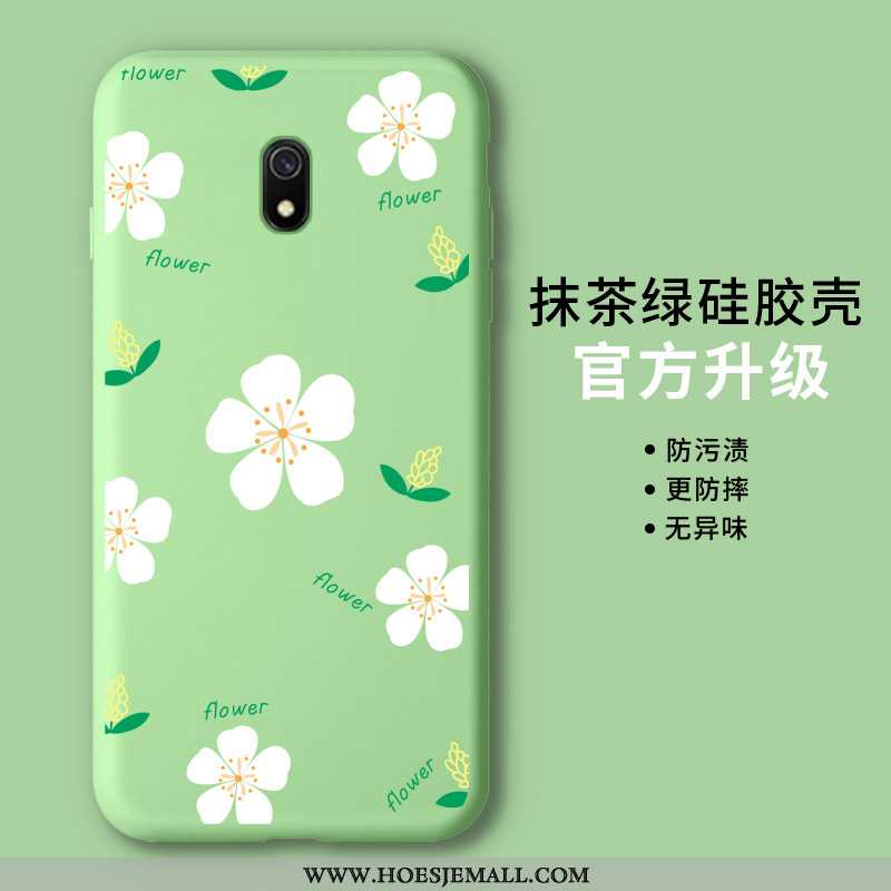 Hoesje Xiaomi Redmi 8a Persoonlijk Scheppend Hoes Zacht Dun Trend Anti-fall Groen