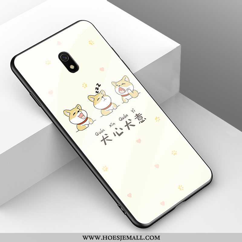 Hoesje Xiaomi Redmi 8a Trend Zacht Lovers Mobiele Telefoon Mode Groen Glas