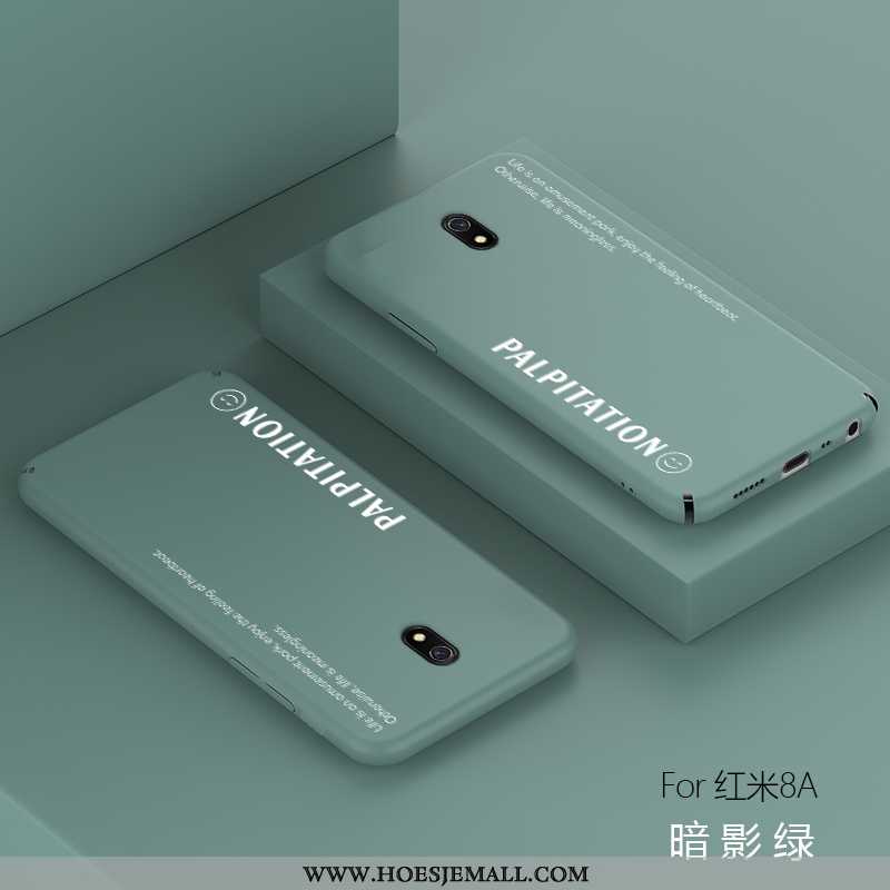 Hoes Xiaomi Redmi 8a Persoonlijk Trend Dun Rood Schrobben Super Groen