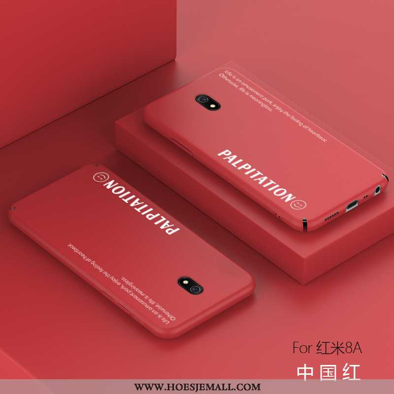 Hoes Xiaomi Redmi 8a Persoonlijk Trend Dun Rood Schrobben Super Groen