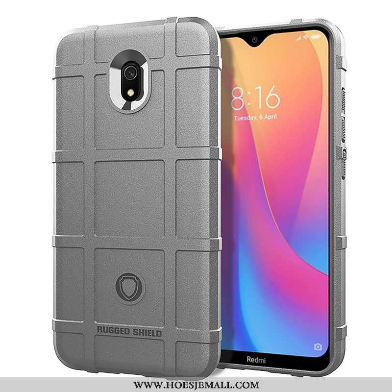 Hoes Xiaomi Redmi 8a Persoonlijk Scheppend Rood Hoesje Mobiele Telefoon Trend Schrobben Zwarte