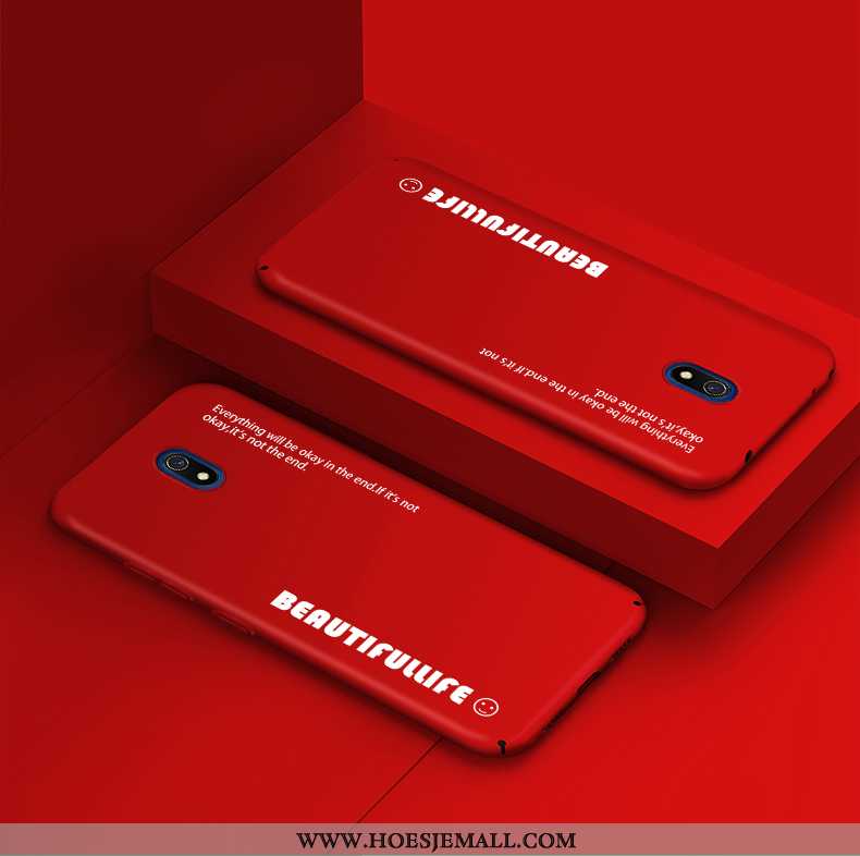 Hoes Xiaomi Redmi 8a Scheppend Trend Hard Rood Eenvoudige Mobiele Telefoon Mode Groen