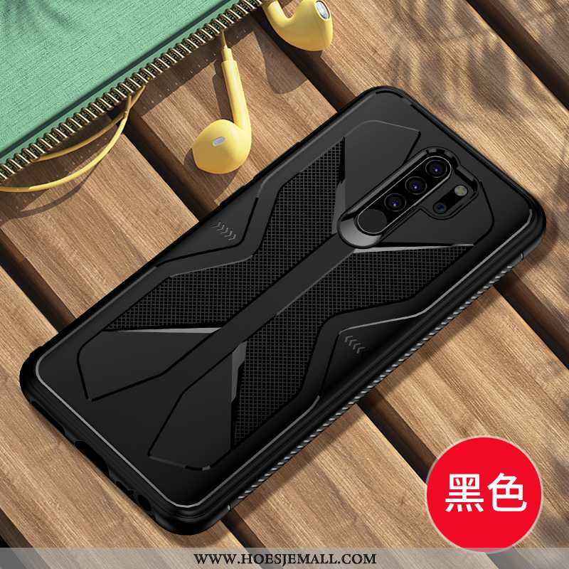 Hoes Xiaomi Redmi 9 Super Dun Zwart Mobiele Telefoon Hard Spotprent Siliconen Zwarte