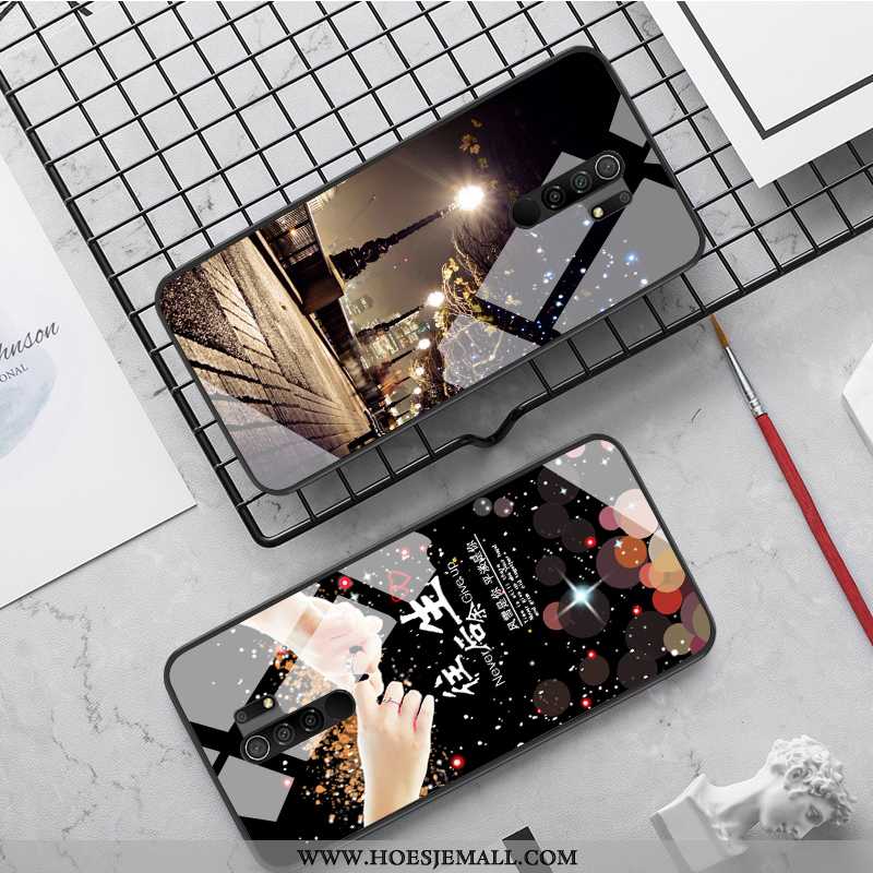 Hoes Xiaomi Redmi 9 Dun Zacht Bescherming Mobiele Telefoon Persoonlijk Super Hoesje Zwarte