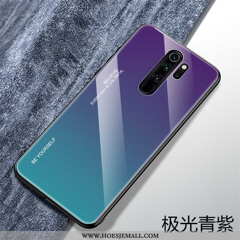 Hoes Xiaomi Redmi 9 Siliconen Bescherming Trend Mobiele Telefoon Donkerblauw Mini Donkerblauwe