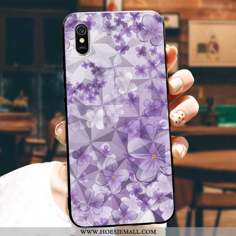 Hoesje Xiaomi Redmi 9a Persoonlijk Patroon Net Red Trend Mobiele Telefoon Grijs Anti-fall