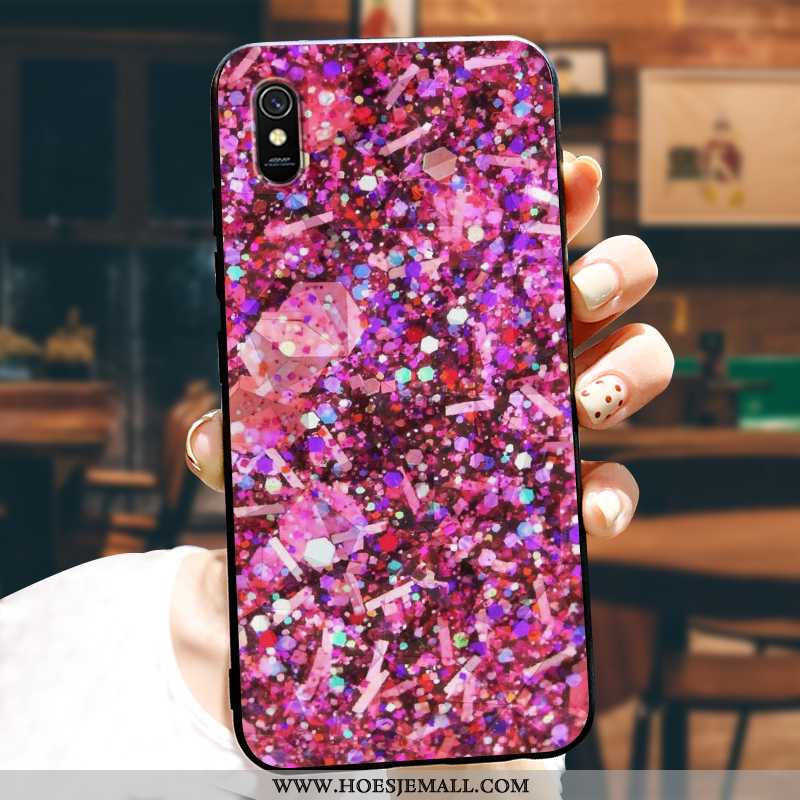 Hoesje Xiaomi Redmi 9a Persoonlijk Patroon Net Red Trend Mobiele Telefoon Grijs Anti-fall