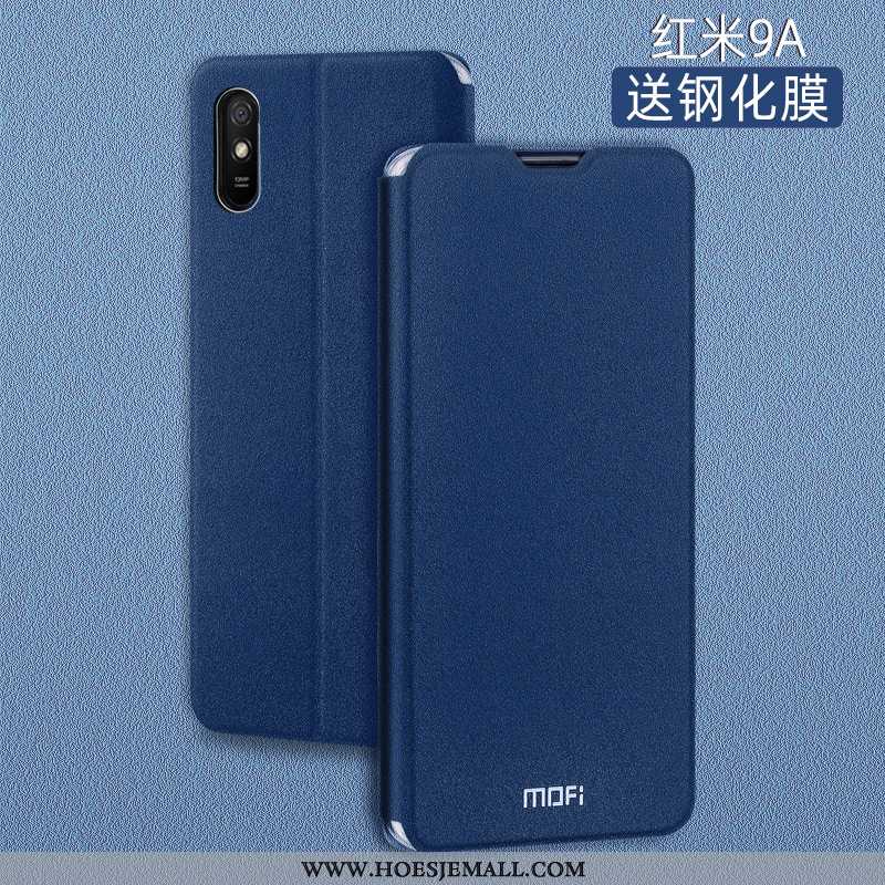 Hoesje Xiaomi Redmi 9a Trend Zacht Clamshell Anti-fall Schrobben Goud Gouden