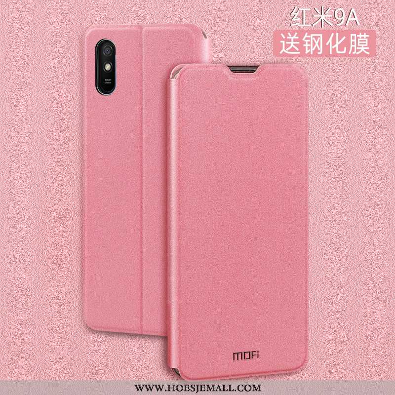 Hoesje Xiaomi Redmi 9a Trend Zacht Clamshell Anti-fall Schrobben Goud Gouden