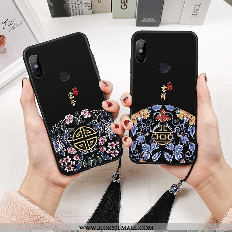 Hoesje Xiaomi Redmi Note 5 Reliëf Vintage All Inclusive Mobiele Telefoon Chinese Stijl Hoes Bescherm