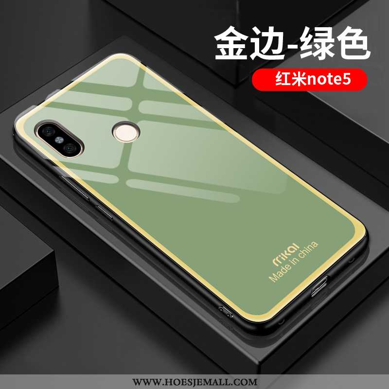 Hoesje Xiaomi Redmi Note 5 Glas Mode Groen Scheppend Nieuw Hoes