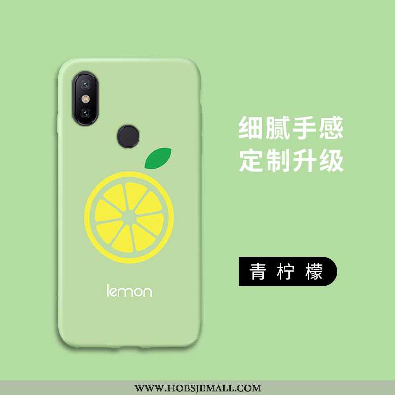 Hoesje Xiaomi Redmi Note 5 Scheppend Siliconen Bescherming Hoes Groen Anti-fall