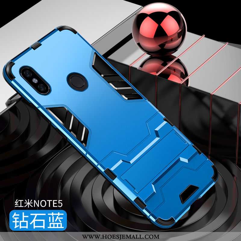 Hoes Xiaomi Redmi Note 5 Persoonlijk Scheppend Bescherming Blauw Trend Siliconen Rood Blauwe