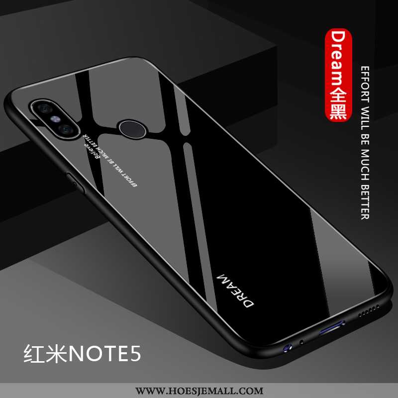 Hoesje Xiaomi Redmi Note 5 Dun Zacht Super Mobiele Telefoon All Inclusive Effen Kleur Blauwe