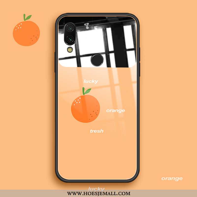 Hoesje Xiaomi Redmi Note 7 Mooie Trend Anti-fall Mobiele Telefoon Siliconen Roze