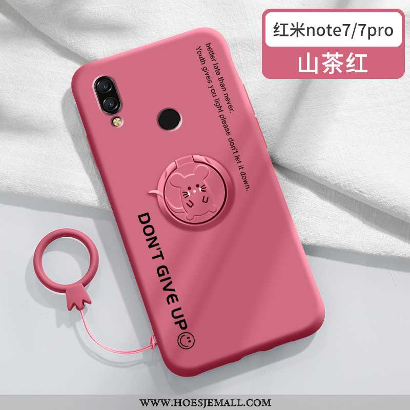 Hoesje Xiaomi Redmi Note 7 Siliconen Bescherming Ring Mobiele Telefoon Persoonlijk Ondersteuning All