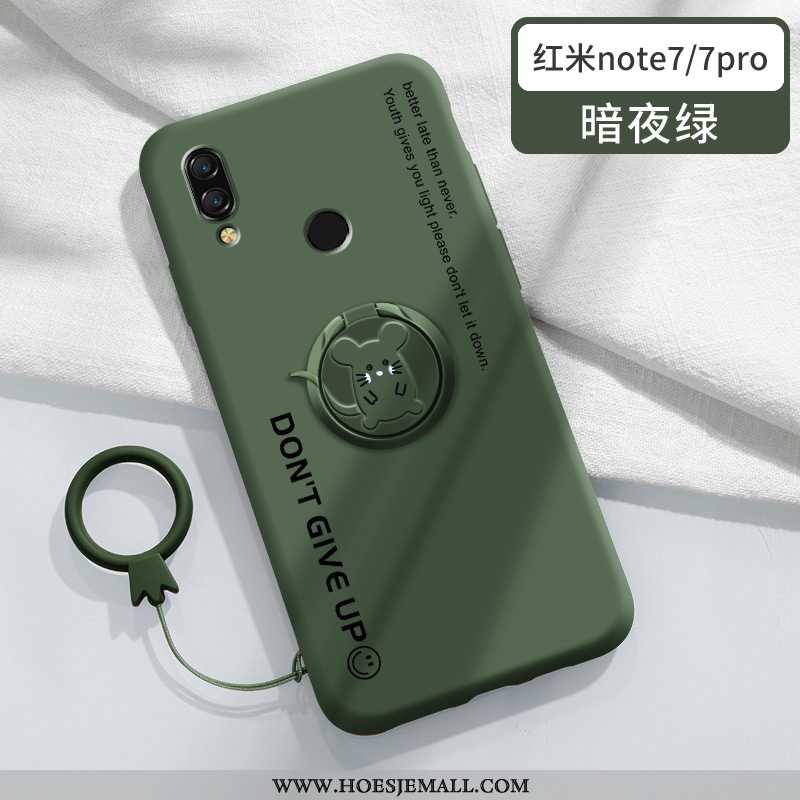 Hoesje Xiaomi Redmi Note 7 Siliconen Bescherming Ring Mobiele Telefoon Persoonlijk Ondersteuning All