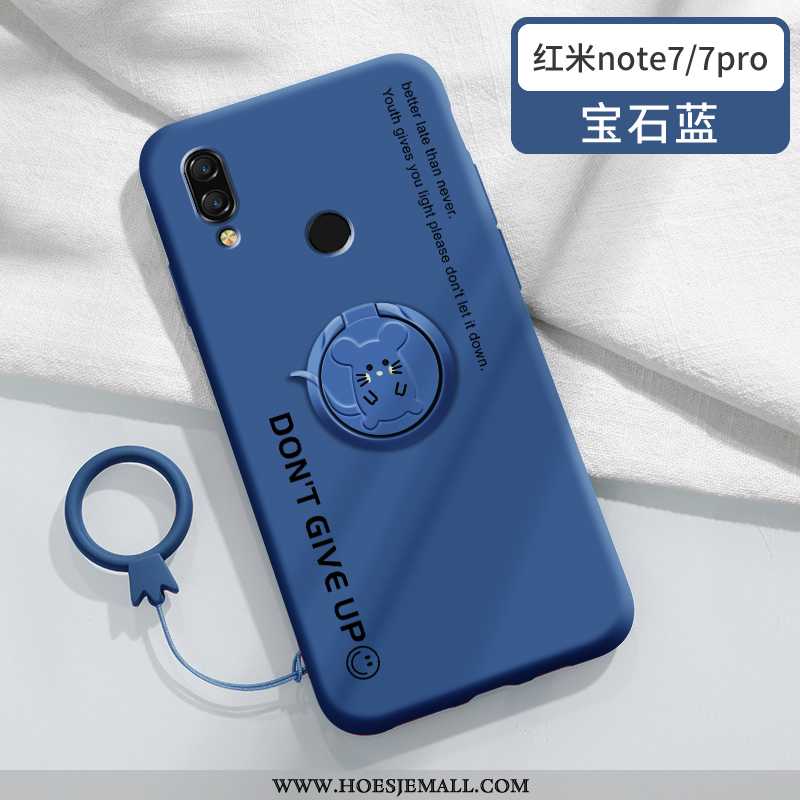 Hoesje Xiaomi Redmi Note 7 Siliconen Bescherming Ring Mobiele Telefoon Persoonlijk Ondersteuning All