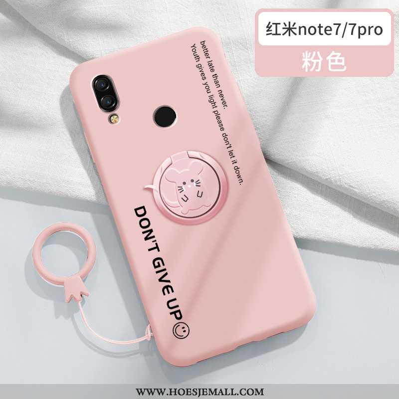 Hoesje Xiaomi Redmi Note 7 Siliconen Bescherming Ring Mobiele Telefoon Persoonlijk Ondersteuning All