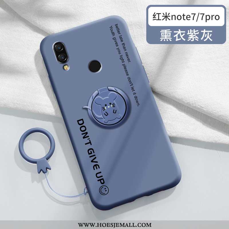 Hoesje Xiaomi Redmi Note 7 Siliconen Bescherming Ring Mobiele Telefoon Persoonlijk Ondersteuning All