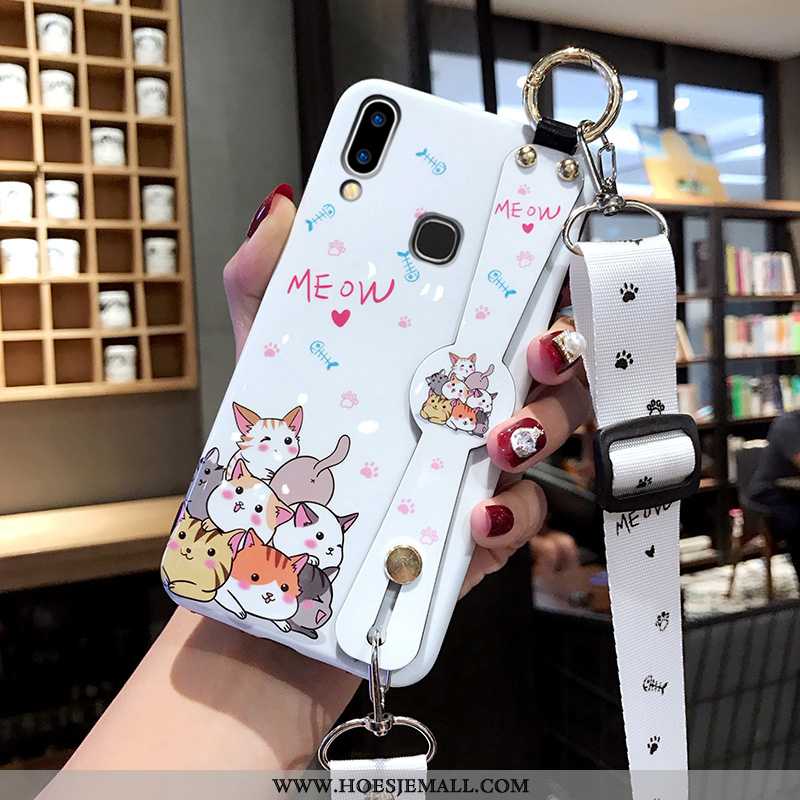 Hoesje Xiaomi Redmi Note 7 Bescherming Hanger Rood Mini Mobiele Telefoon Siliconen