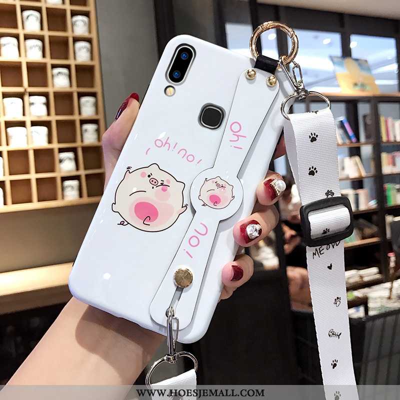 Hoesje Xiaomi Redmi Note 7 Bescherming Hanger Rood Mini Mobiele Telefoon Siliconen