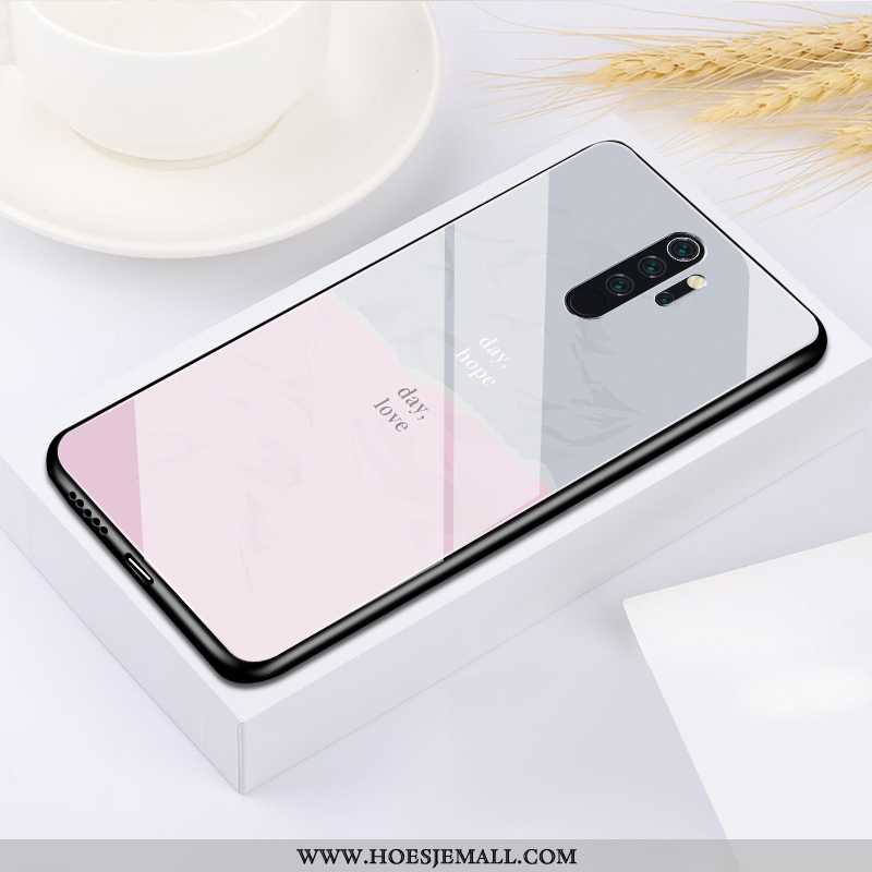 Hoesje Xiaomi Redmi Note 8 Pro Bescherming Glas Dun Persoonlijk Hoes Super Mobiele Telefoon Blauwe