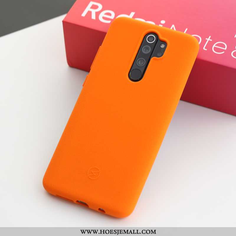 Hoes Xiaomi Redmi Note 8 Pro Siliconen Hoesje Anti-fall All Inclusive Antislip Doek Grijs