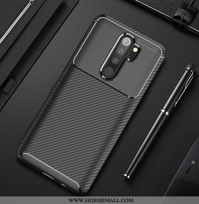 Hoesje Xiaomi Redmi Note 8 Pro Persoonlijk Scheppend Hoes Trend Net Red Schrobben Anti-fall Bruine