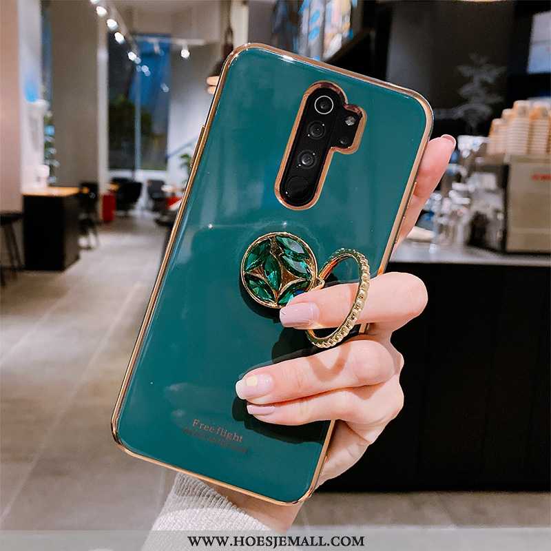 Hoesje Xiaomi Redmi Note 8 Pro Trend Zacht Grijs Groen Anti-fall Net Red