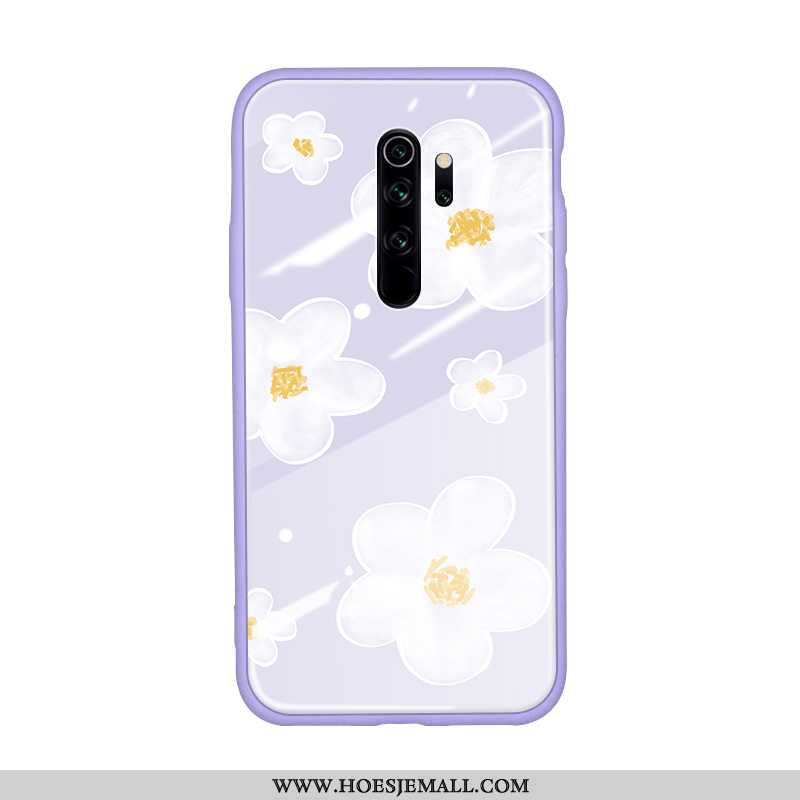 Hoesje Xiaomi Redmi Note 8 Pro Persoonlijk Scheppend Purper All Inclusive Hard Rood