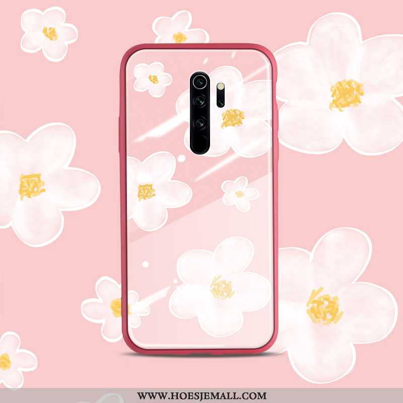 Hoesje Xiaomi Redmi Note 8 Pro Persoonlijk Scheppend Purper All Inclusive Hard Rood