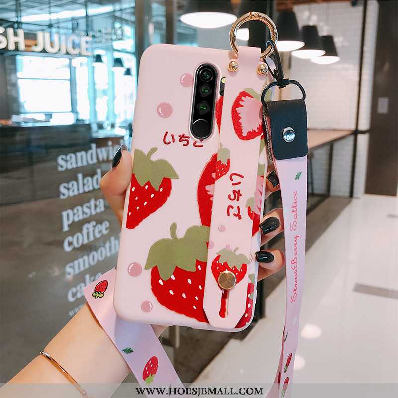 Hoesje Xiaomi Redmi Note 8 Pro Bescherming Hanger Geel Fruit Hoes Wind