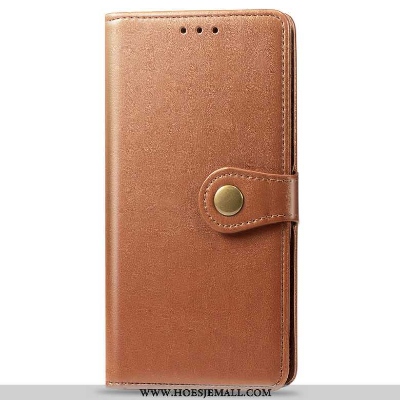 Hoesje Xiaomi Redmi Note 8 Pro Leren Zacht Mini Mobiele Telefoon Bescherming Clamshell Anti-fall Roo