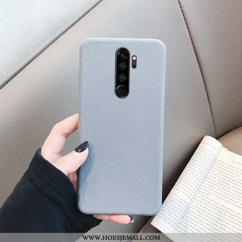 Hoesje Xiaomi Redmi Note 8 Pro Zacht Schrobben Super Rood Grijs Anti-fall